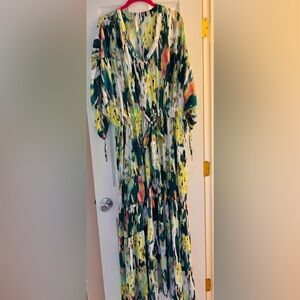 knee length dresses for ladies Sassy Button-Down Linen Shirt Dress with Lapel Collar & Belt main image 0